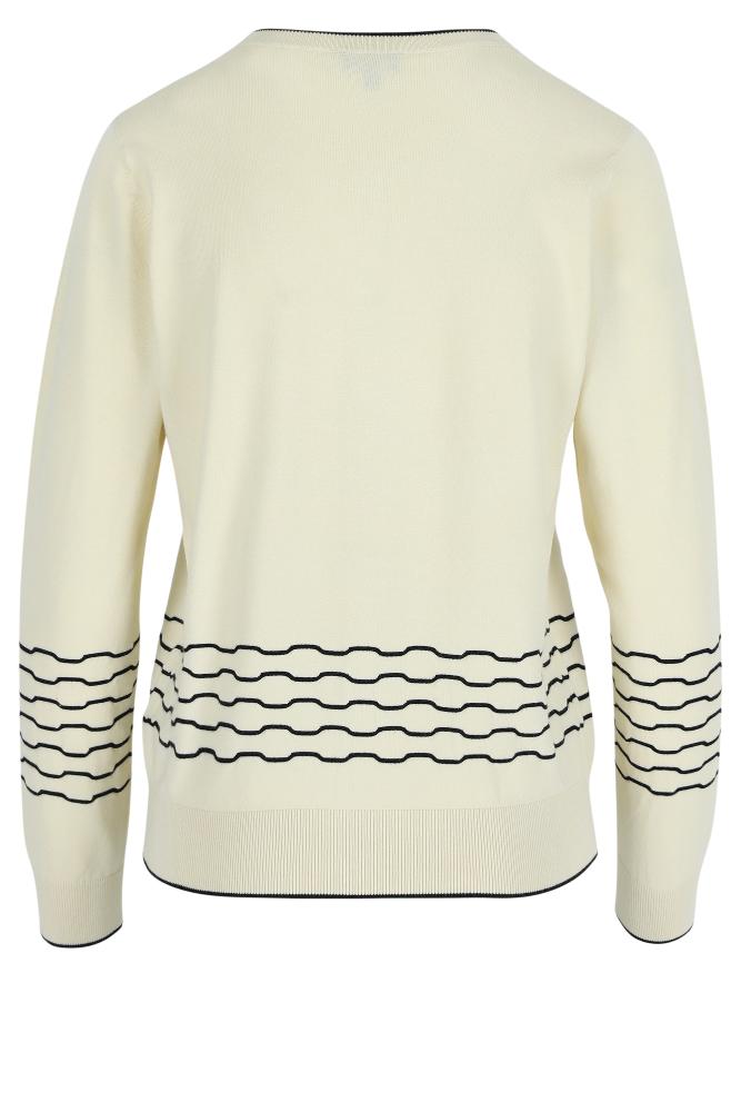 Mayerline - Gebreid Vest - Abiras - Whisper White