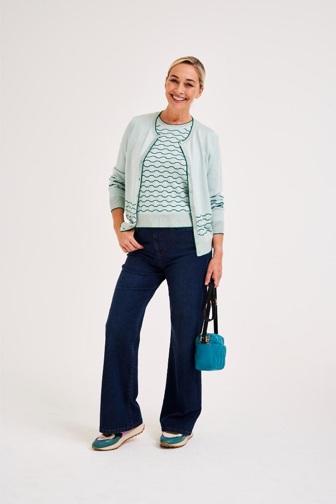 Mayerline - Cardigan Maille - Abiras - Harbor Gray