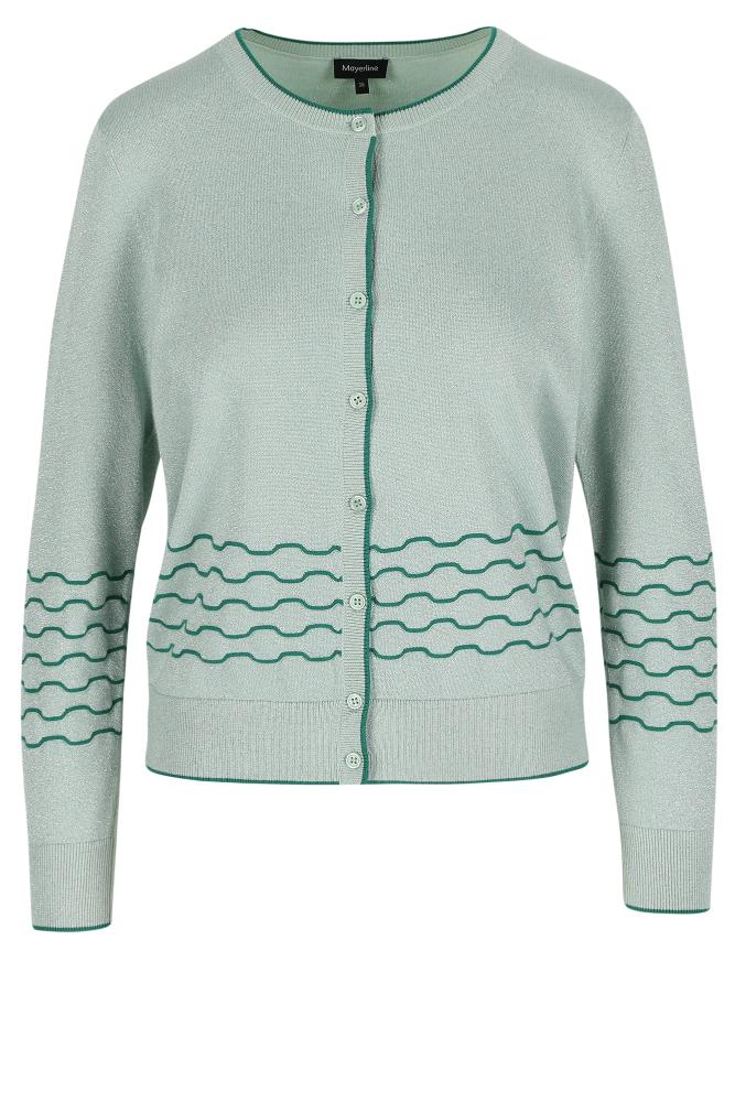 Mayerline - Gebreid Vest - Abiras - Harbor Gray