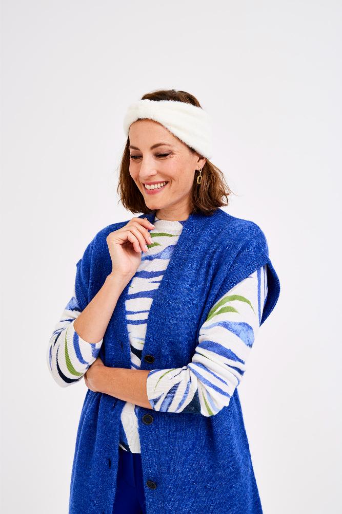 Mayerline - Cardigan Maille - Adelcia - Dazzling Blue