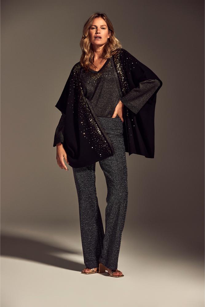 Mayerline - Gebreid Vest - Altamira - Black Beauty