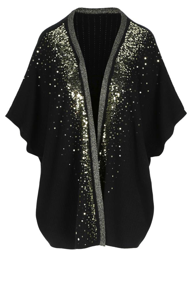 Mayerline - Gebreid Vest - Altamira - Black Beauty