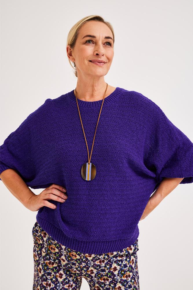 Améline - Pull - Antoinette - Purple Coralites