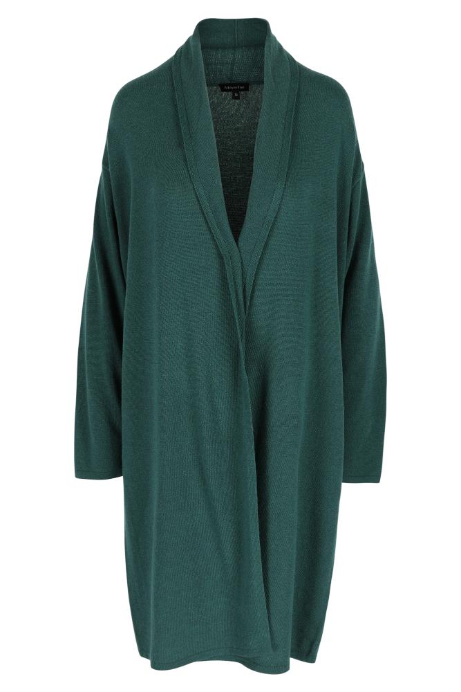 Mayerline - Gebreid Vest - Azure - Cadmium Green