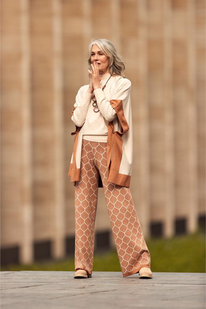 Mayerline - Gebreide Broek - Cancan - Doe