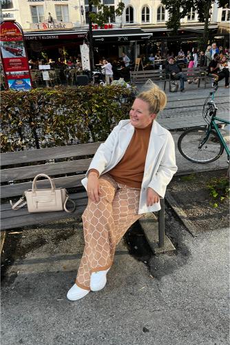 Mayerline - Gebreide Broek - Cancan - Doe