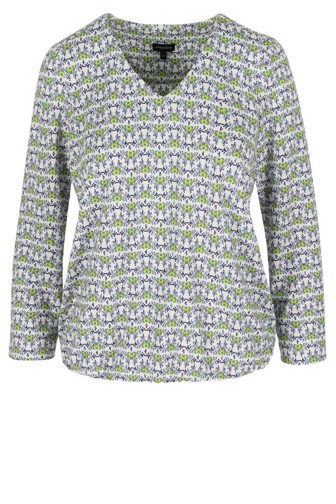 Mayerline - Jersey Blouse - Jedo - Shadow Lime