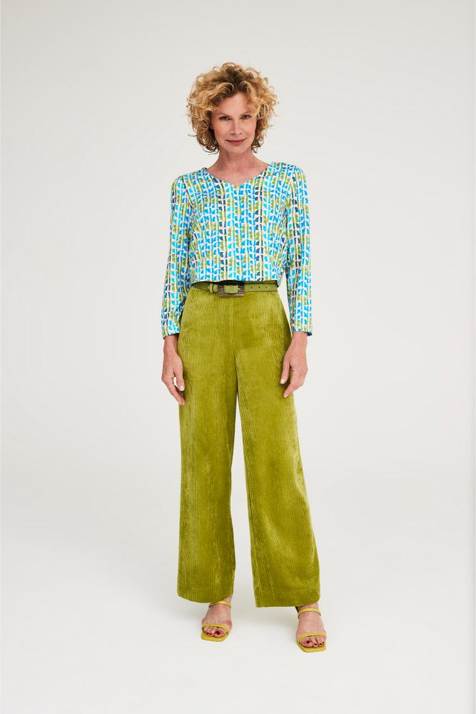 Mayerline - Jersey Blouse - Jedo - Blue Atoll