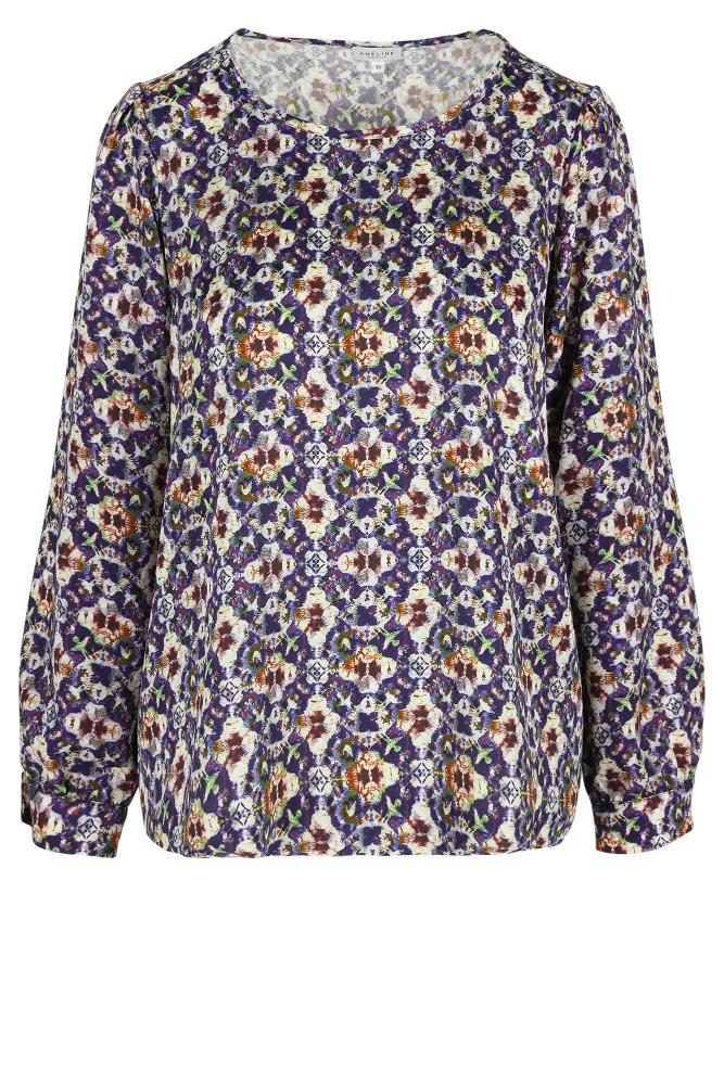 Améline - Blouse - Jolina - Purple Coralites