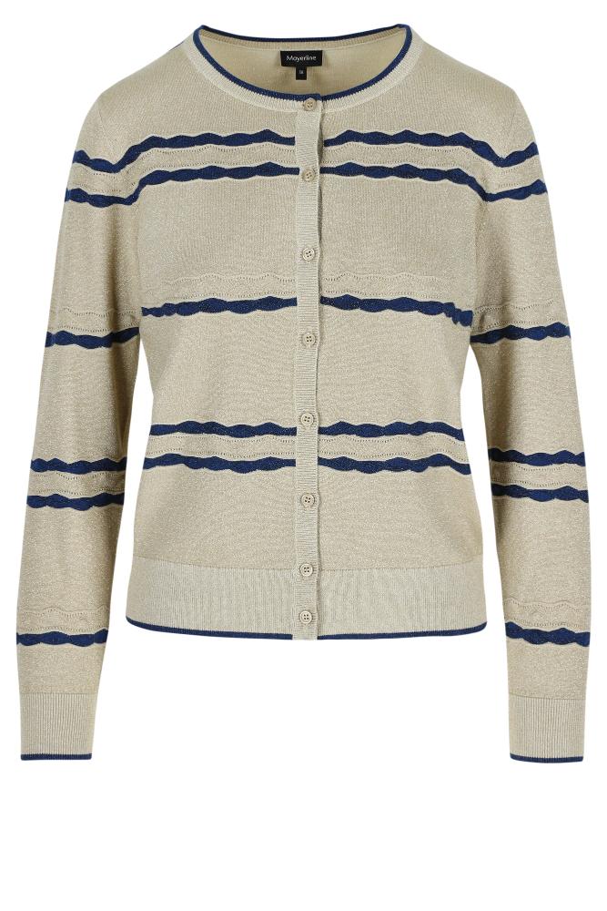 Mayerline - Gebreide Vesten - Abeline - Smoke Gray