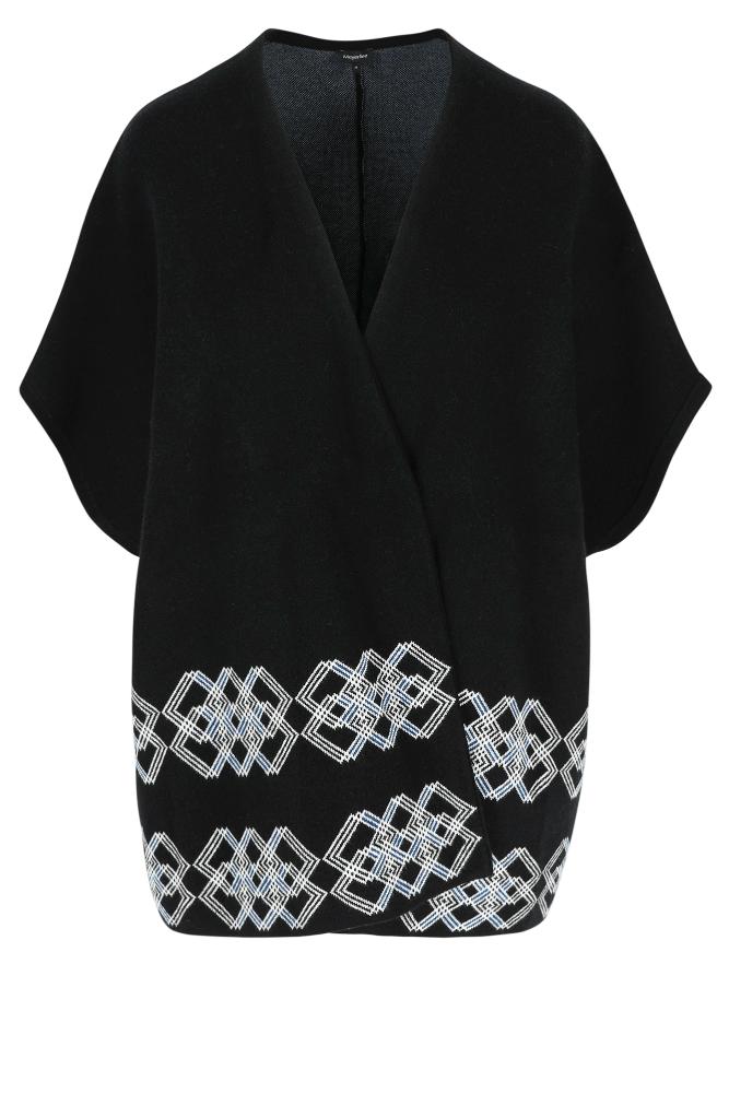 Mayerline - Gebreide Cape - Agado - Black Beauty