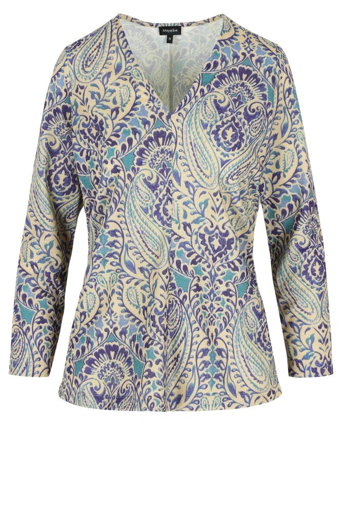 Mayerline - Jersey Blouse - Janeva1 - Mazarine Blue