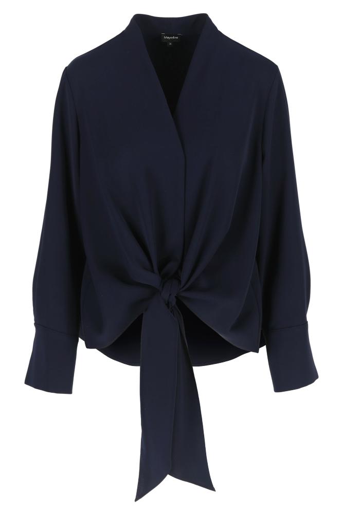 Mayerline - Wrap-Top - Janice - Peacoat
