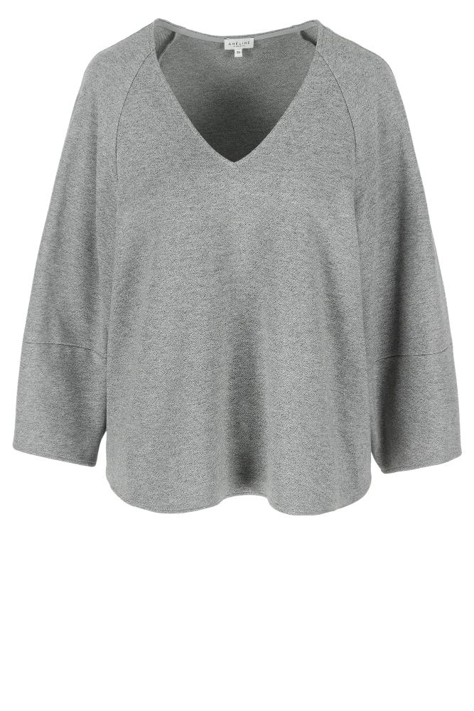 Améline - Blouse - Janine - Dark Grey Chine
