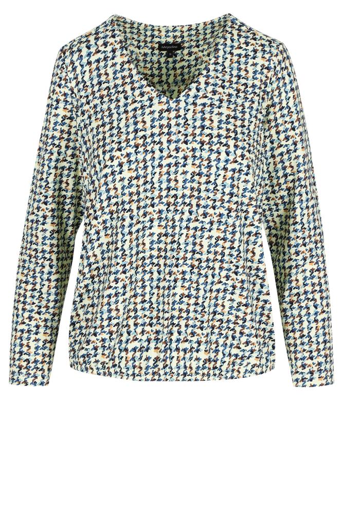 Mayerline - Jersey Blouse - Jedo - Blue Depths