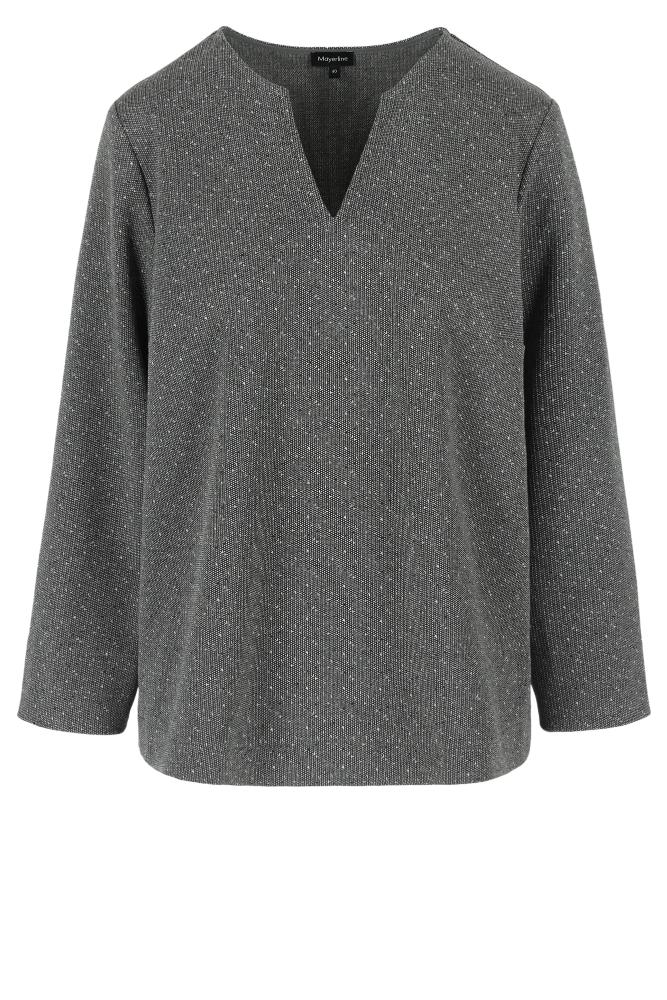 Mayerline - Blouse - Jolijn - Mid Grey Chine