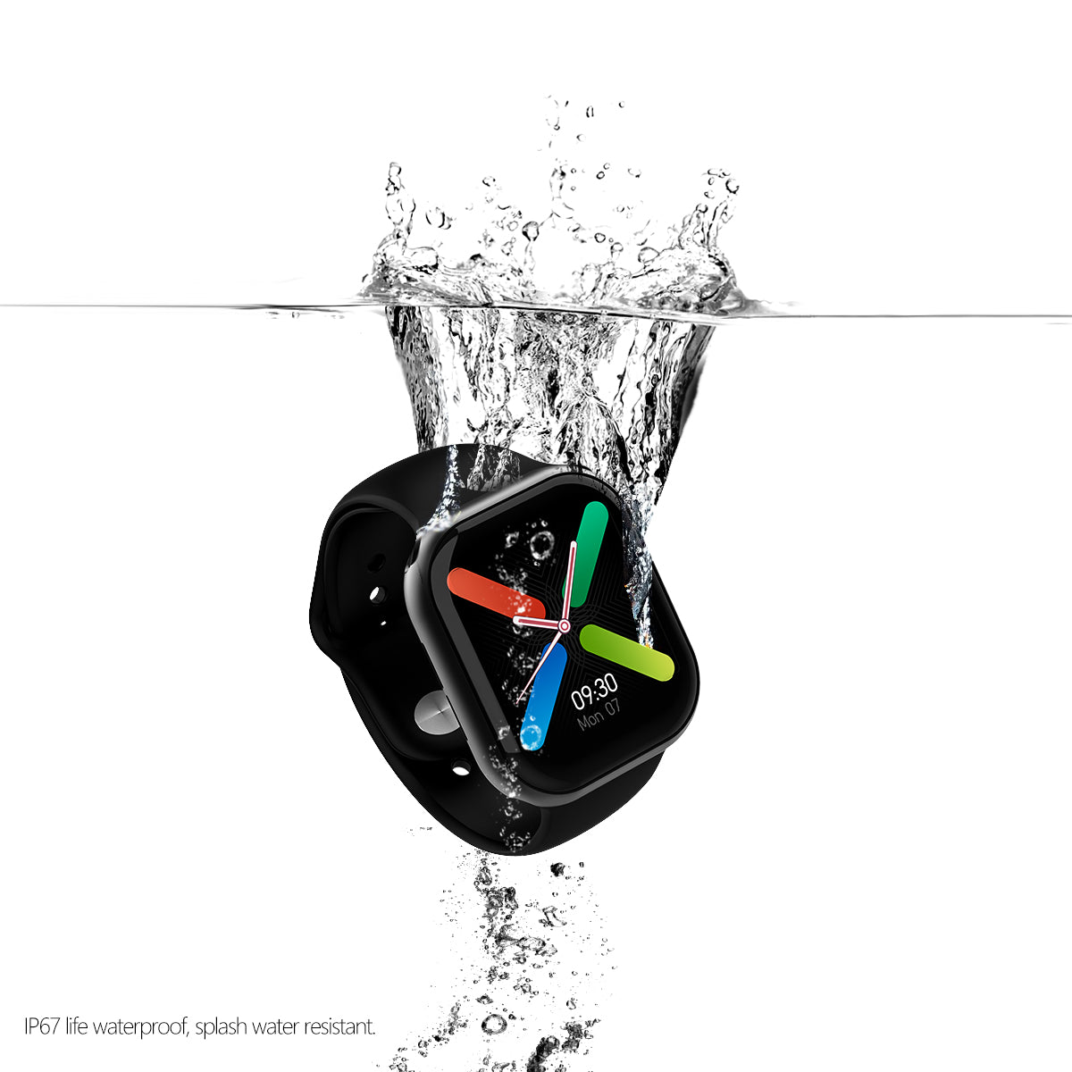Montre Connectee  Multifonctions - Noir 