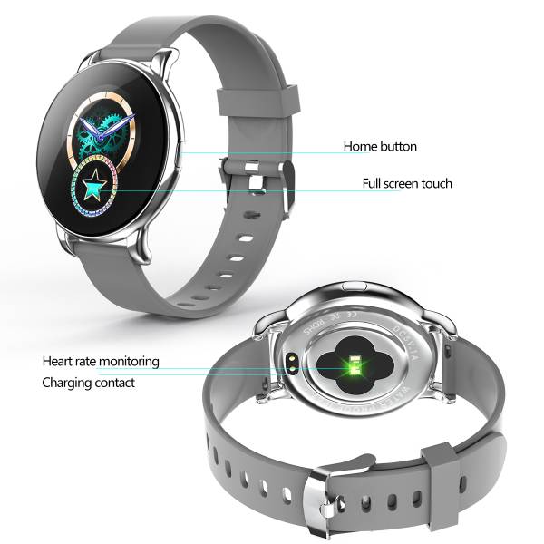Multifunctioneel Horloge - Grijs