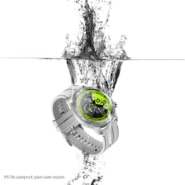 Multifunctioneel Horloge - Grijs