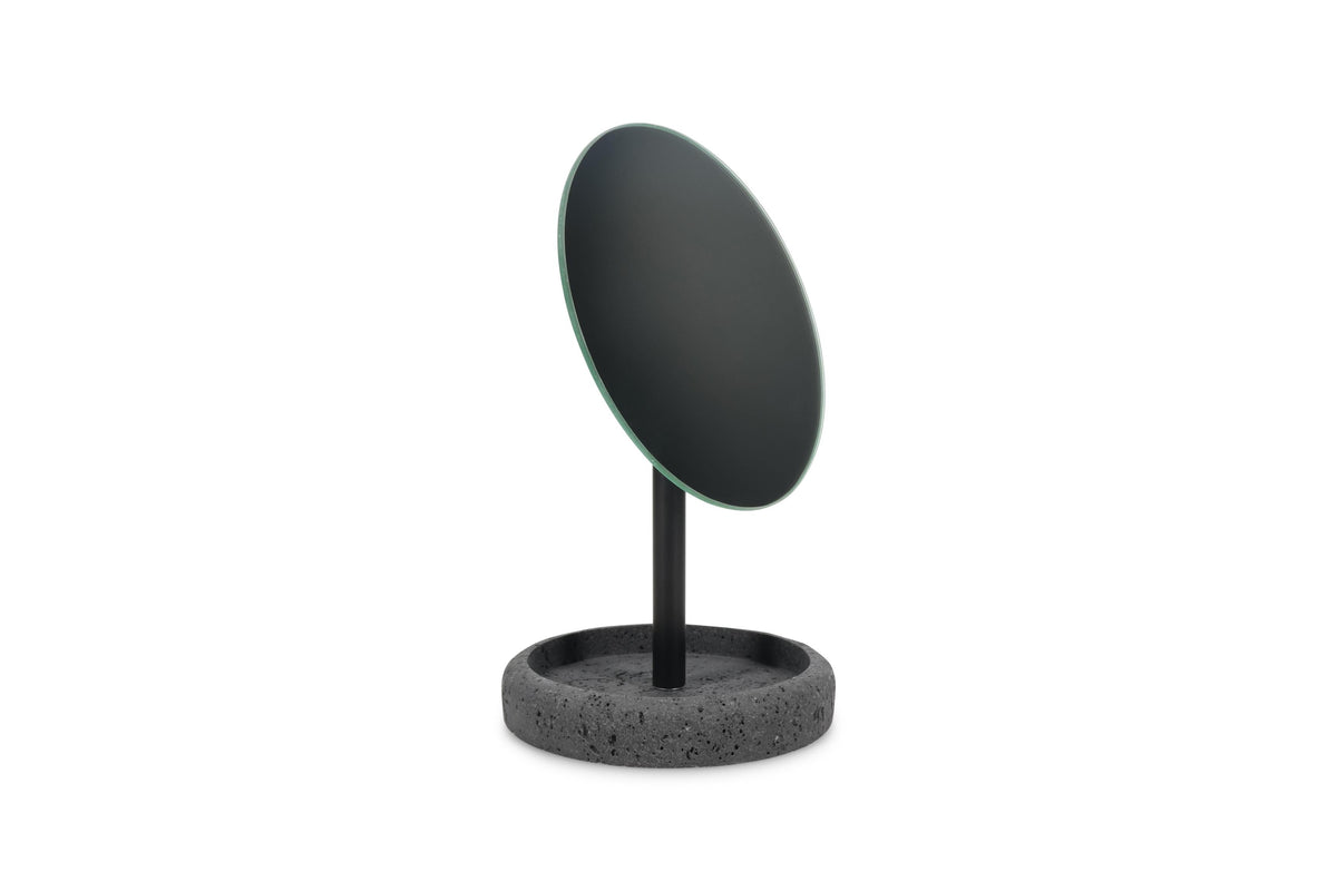 S&P - Mirror 13xH23cm with stand antracite grey Suds