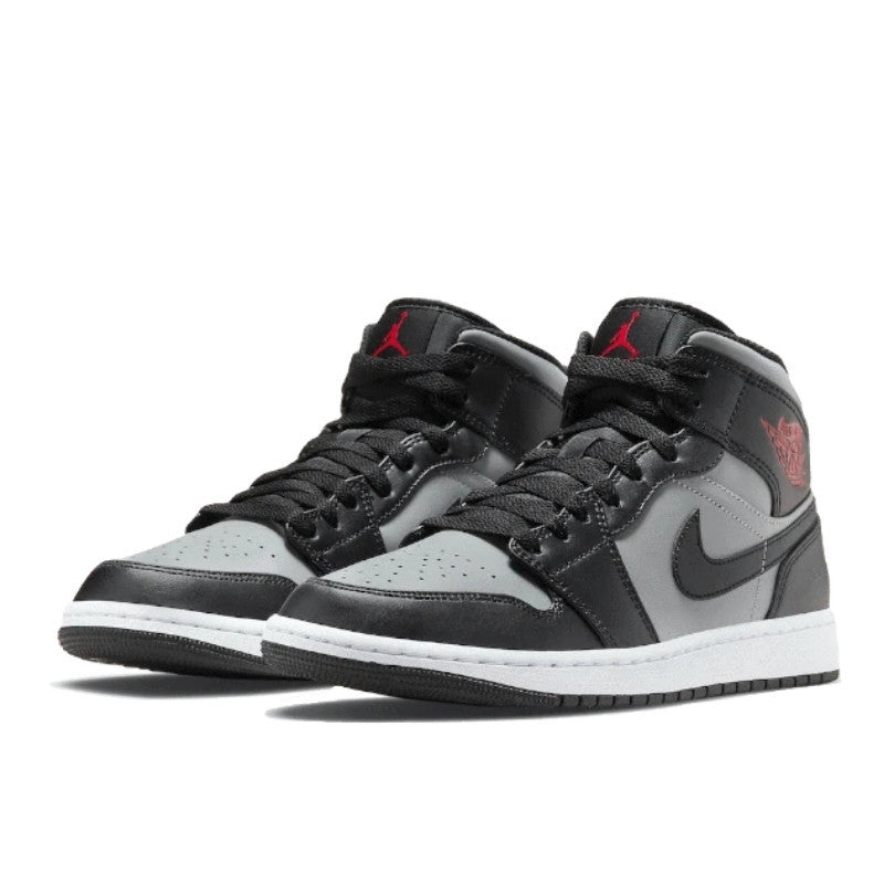Air Jordan - Air Jordan 1 Mid Shadow Red - Black/Gym Red-Particle Grey