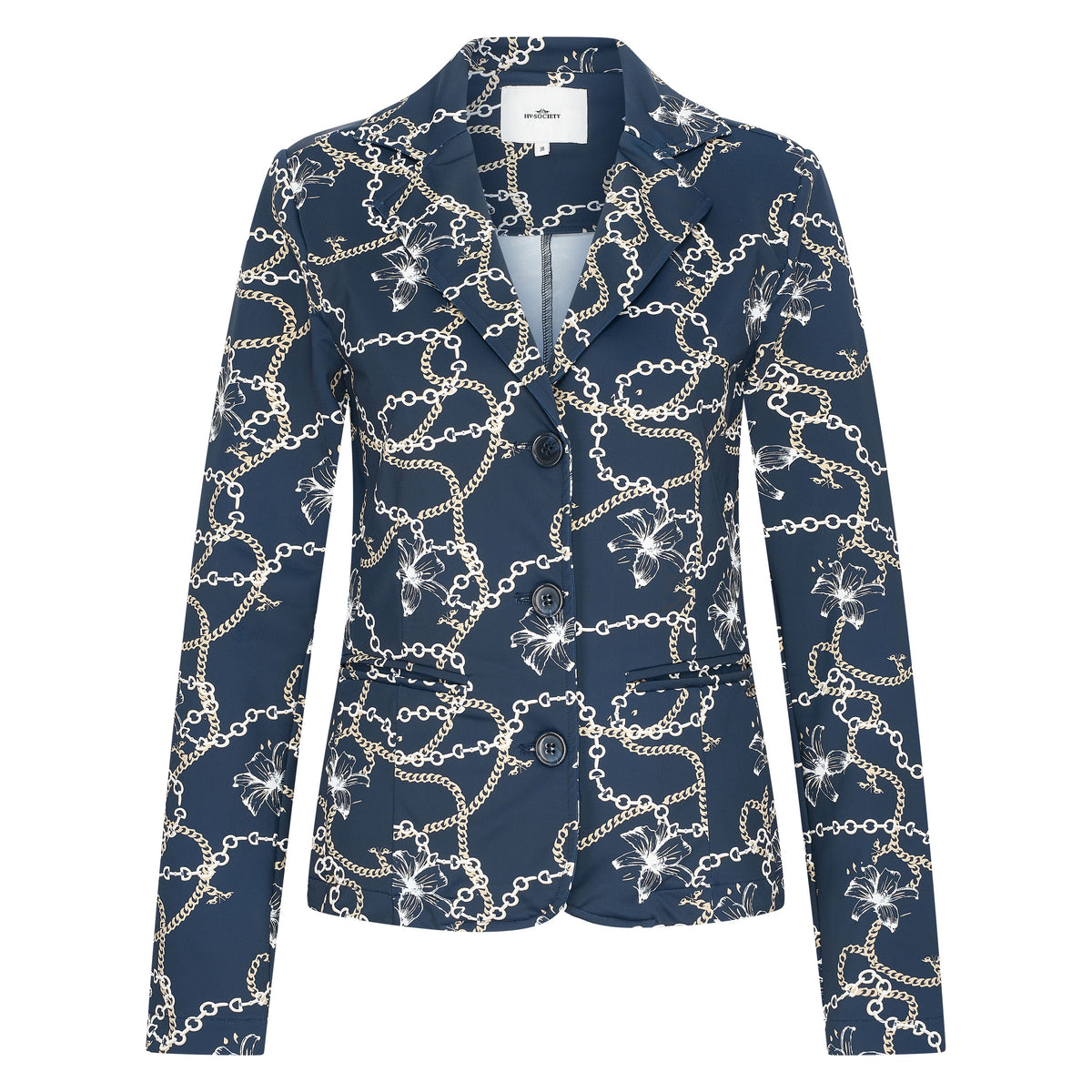 0401103607 - Blazer HVSMazu  - 5017 - Navy AOP - 44