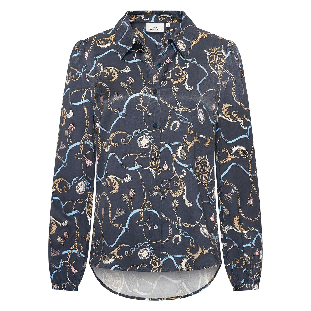Hv Society - Blouse - Navy