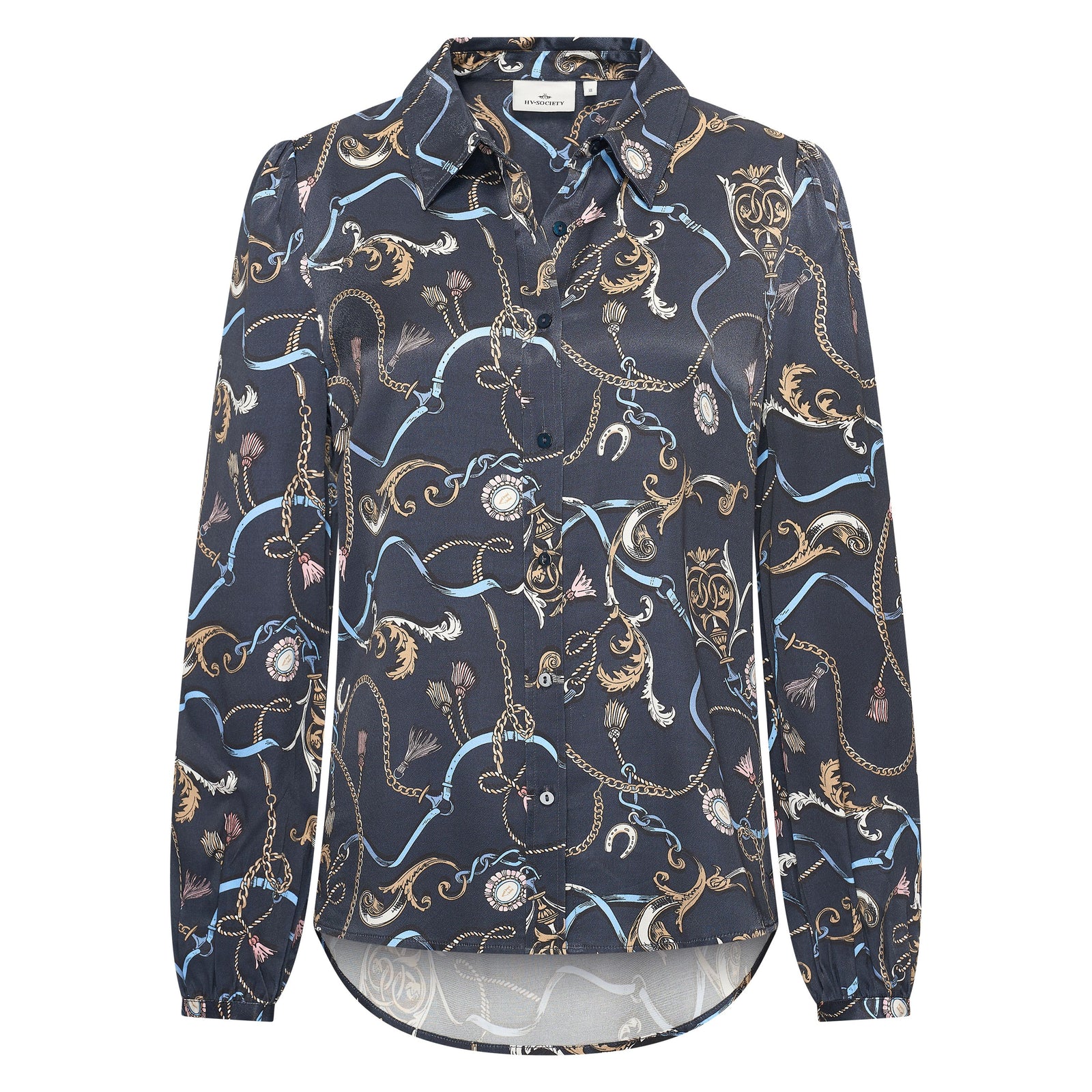 Hv Society - Blouse - Navy