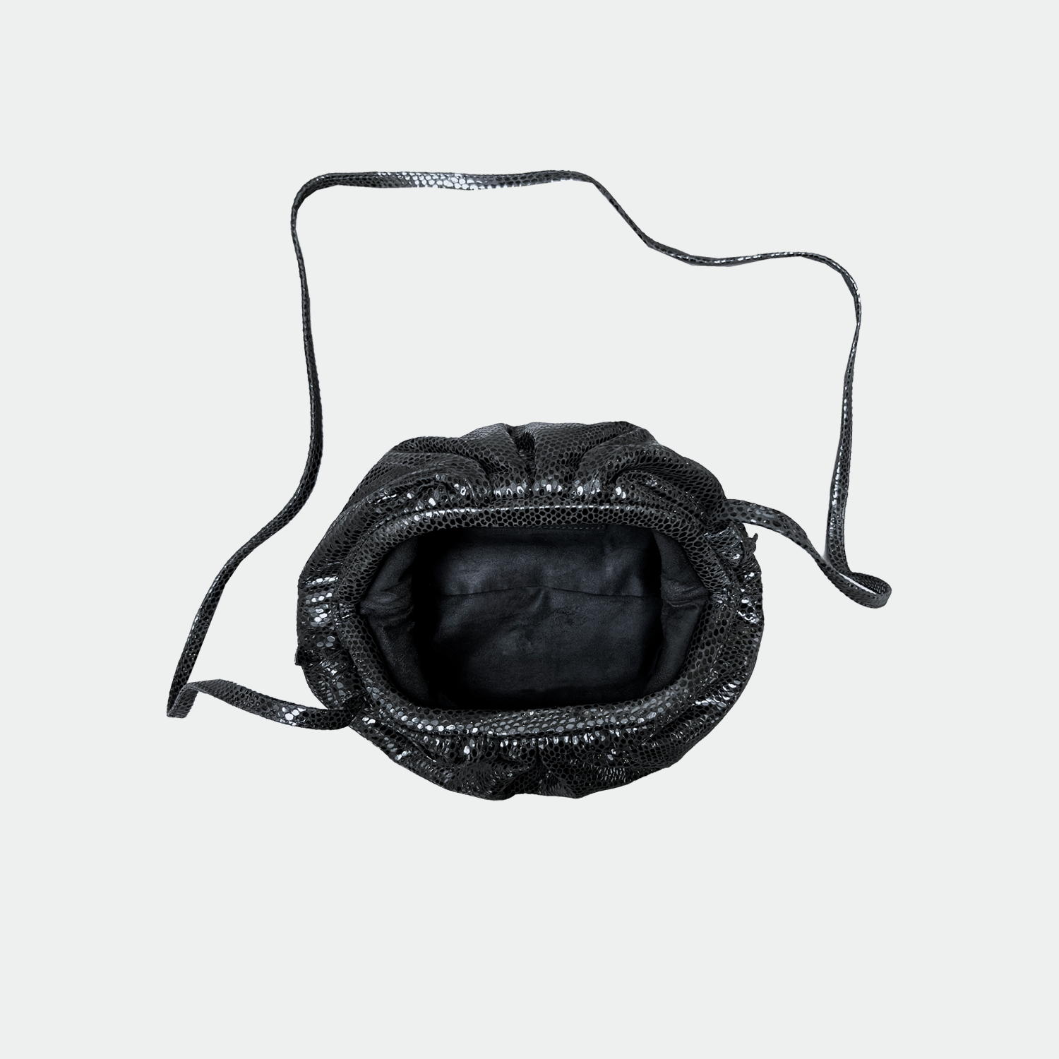 Uniq Baby Shiny Black Glitter