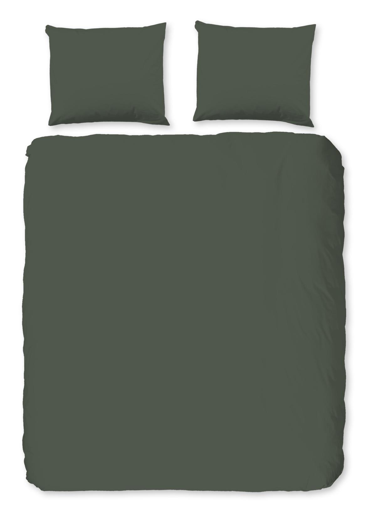 Pure - Dekbedovertrek - Uni - Green