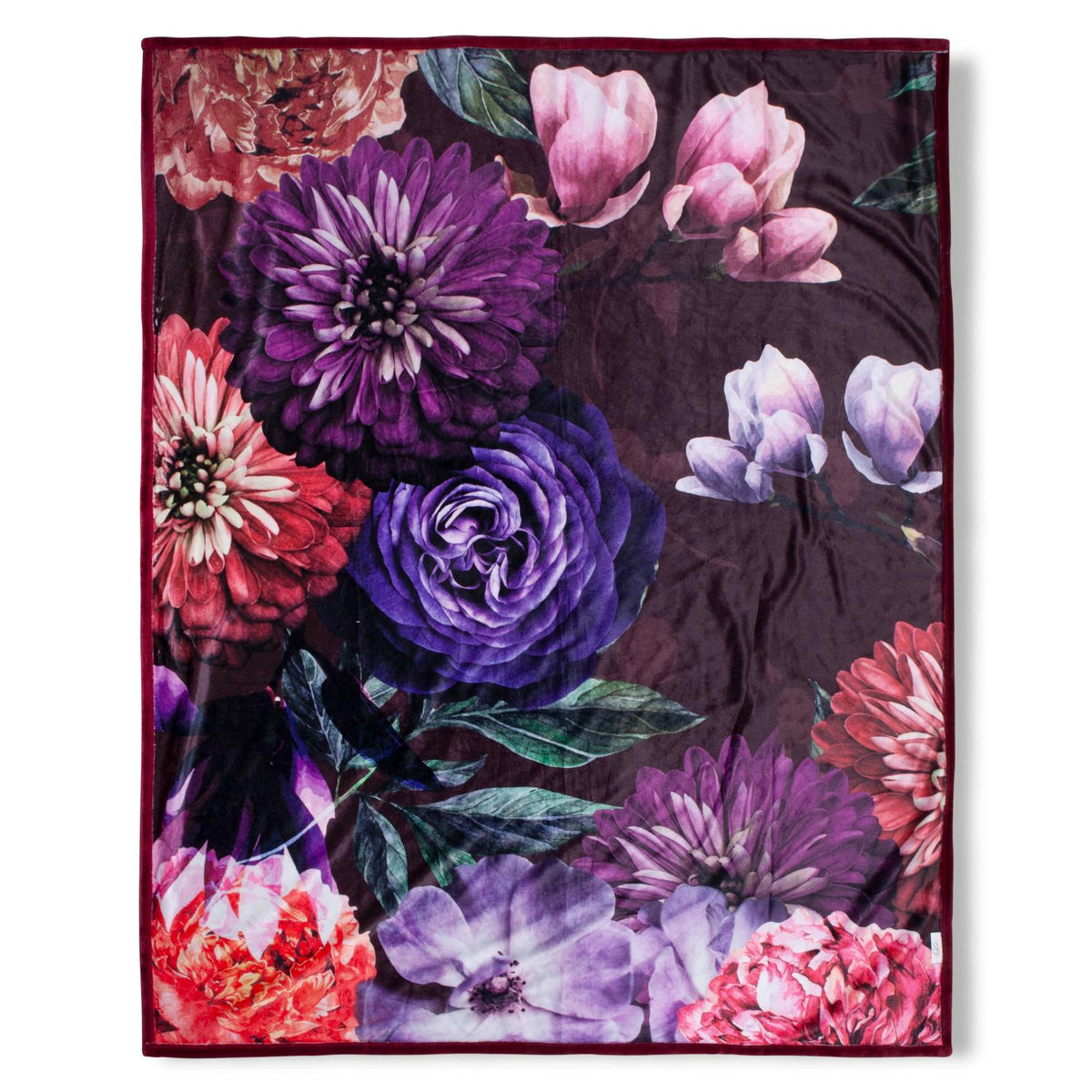 Descanso - Plaid - Bloomie - Bordeaux