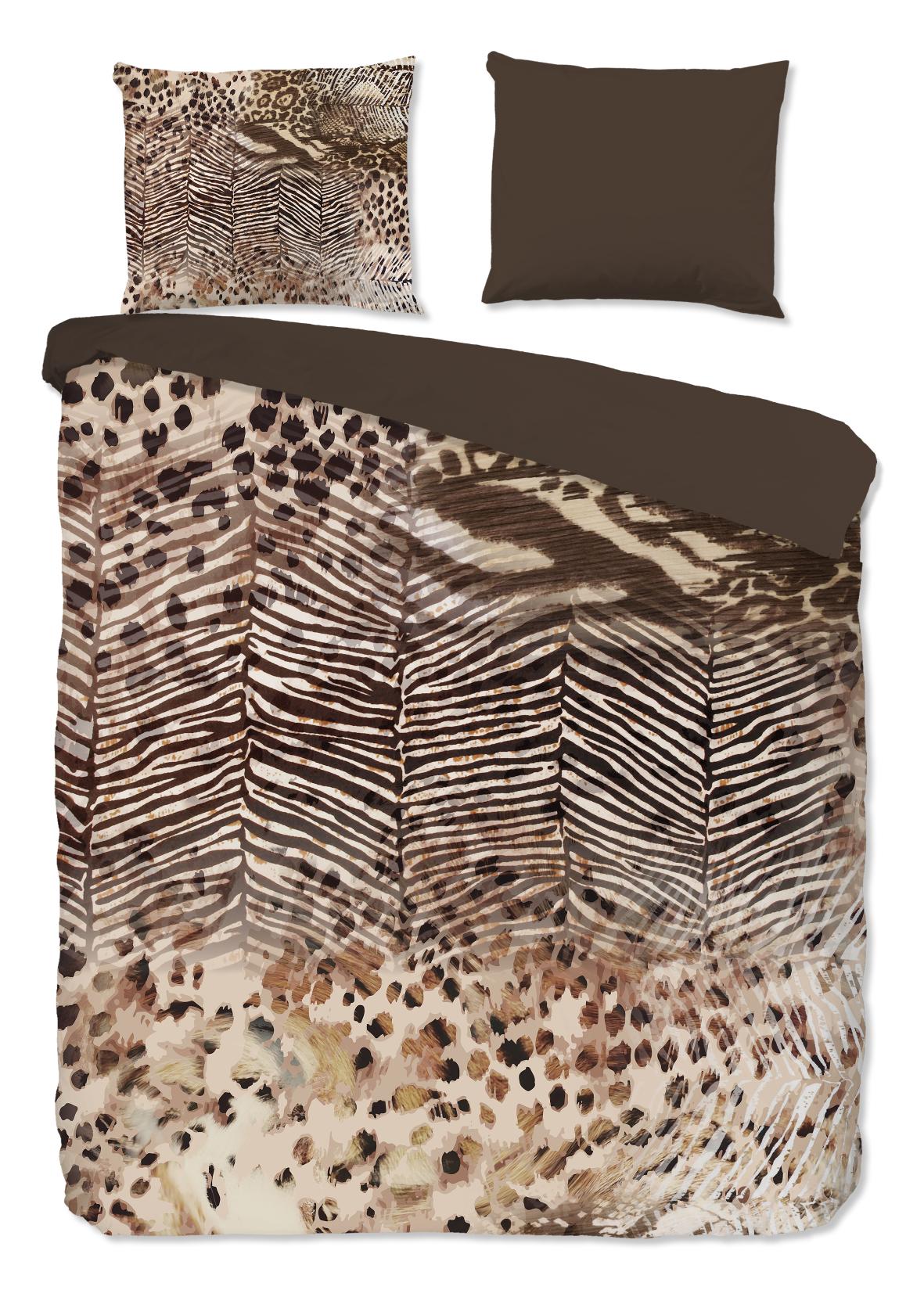Pure - Dekbedovertrek - Skins - Brown