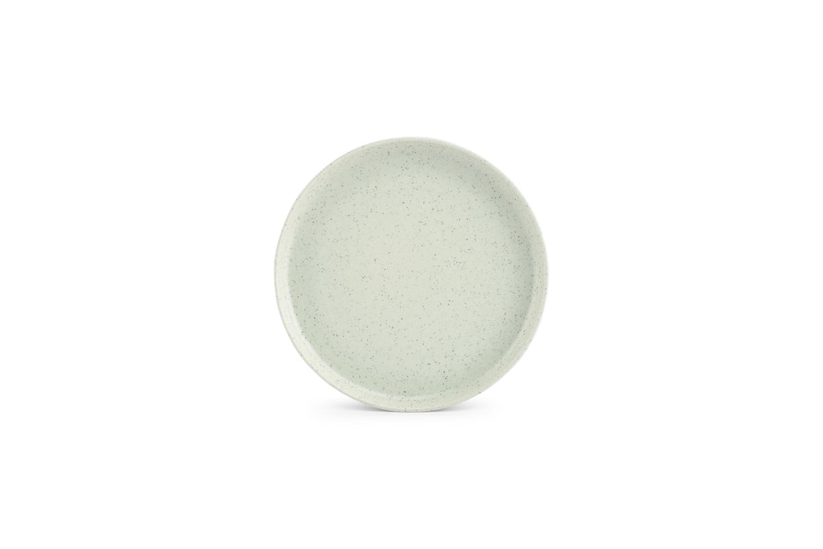 ONA - Plat bord 19,5cm mint Dot - 1 SET - 6 stuks