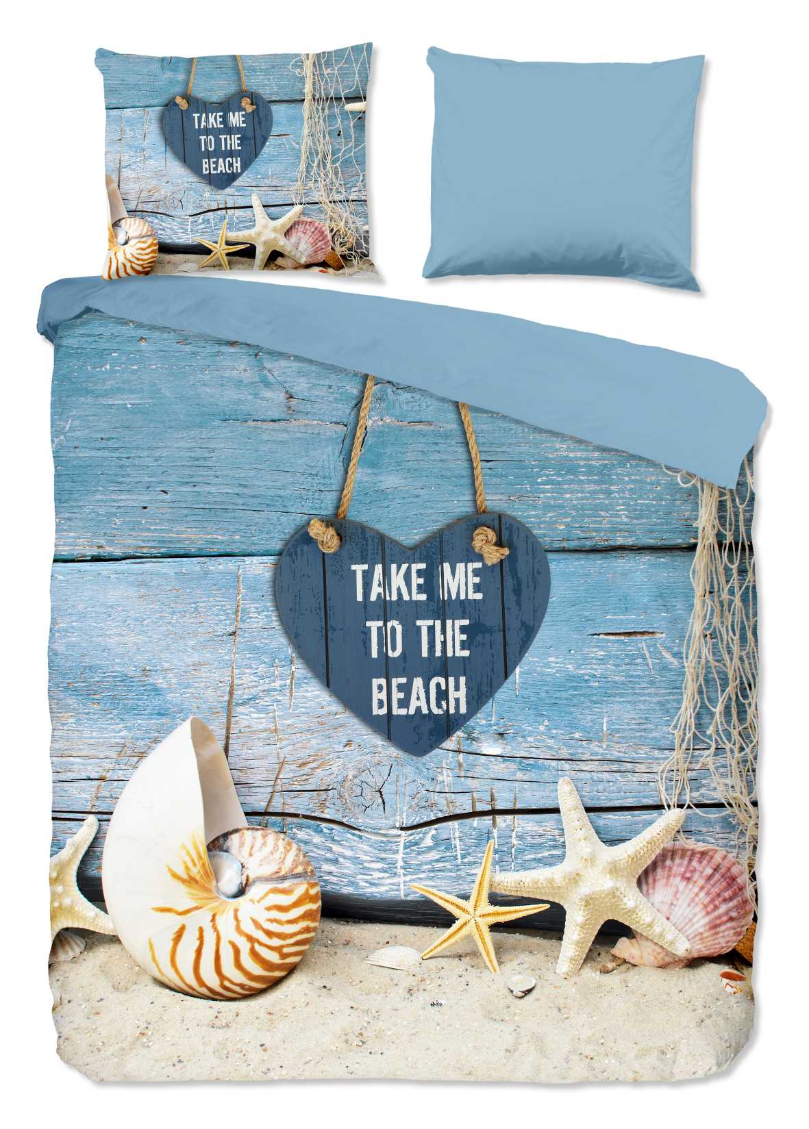 Pure - Dekbedovertrek - Beach - Multi