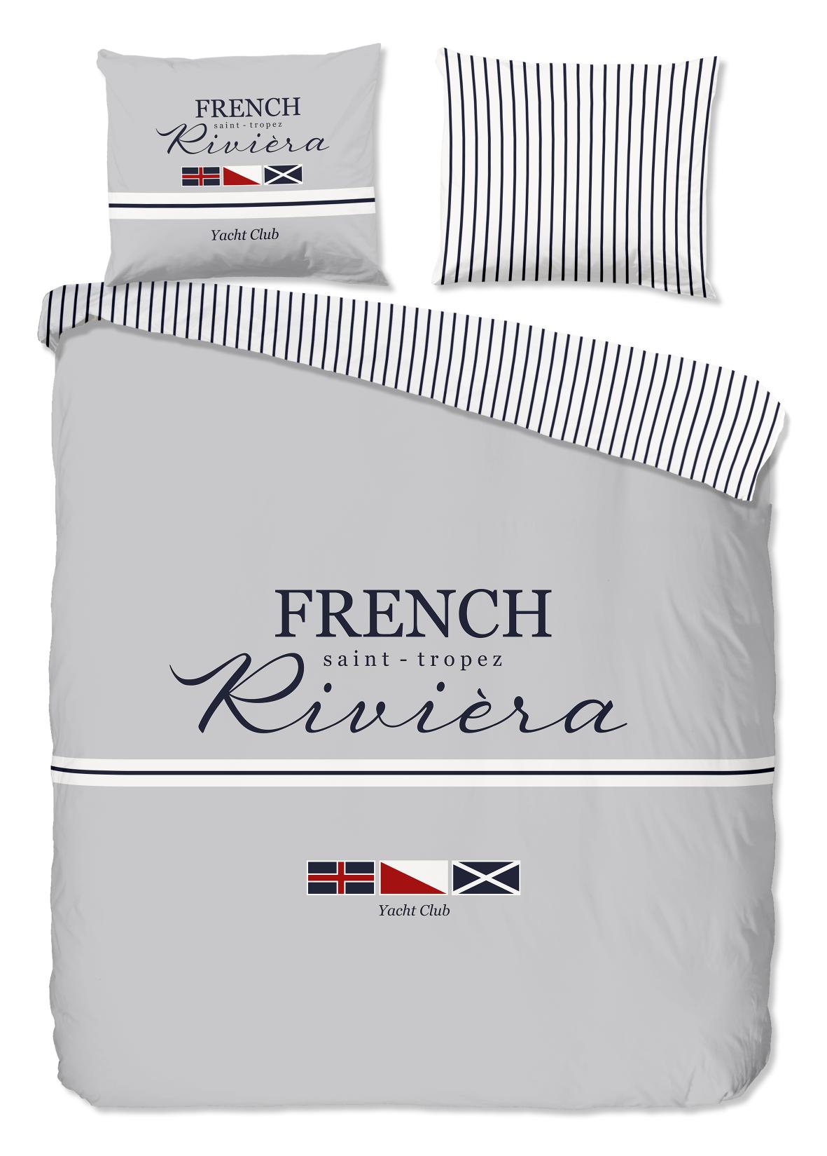 Pure - Dekbedovertrek - French - Grey