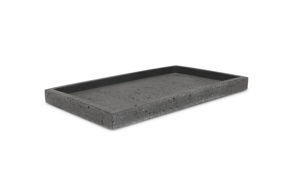 S&P - Zeepschaal 27x15,5xH2cm antracite grey Suds