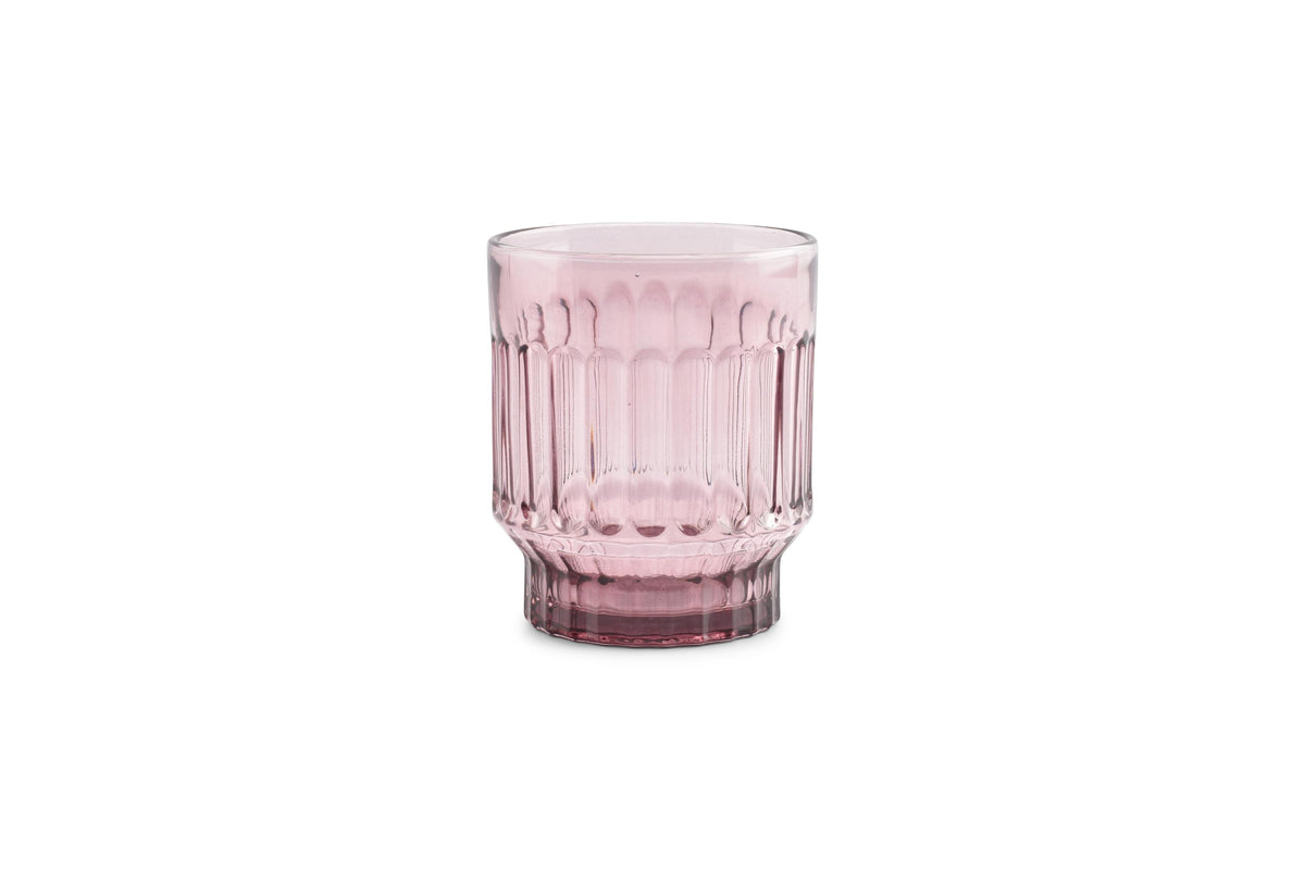 S&P - Glas 30cl roze Tone - set/4