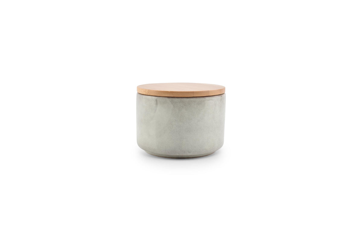 S&P - Bake Bocal 12,5xH9cm avec couvercle gris Bake