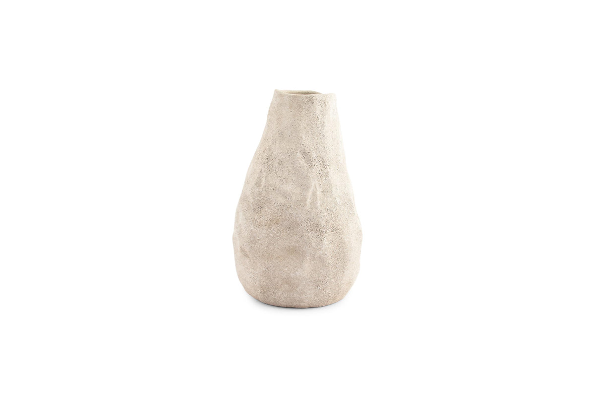 S&P - Vaas 14,5xH22cm beige Cave