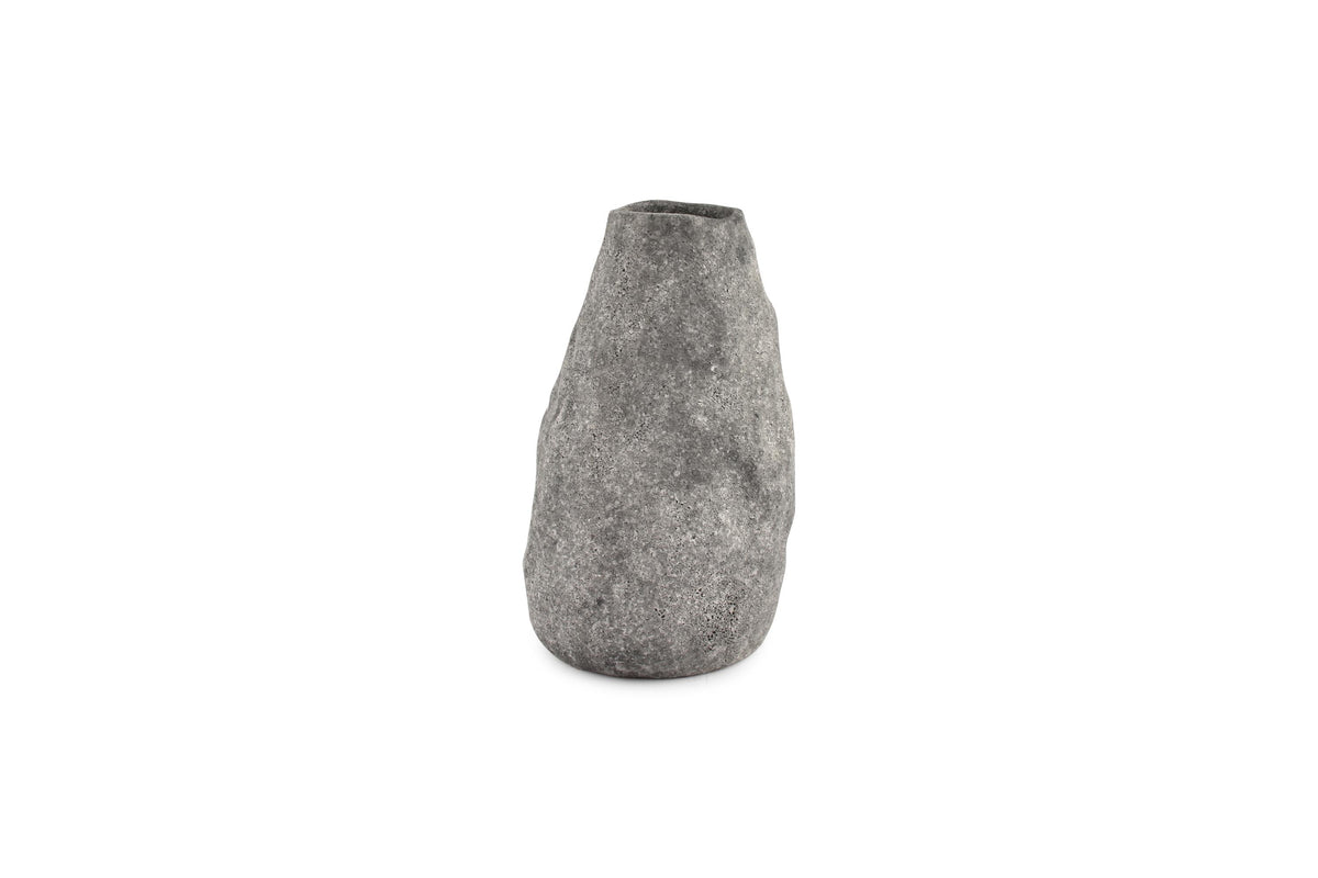 S&P - Vaas 14,5xH22cm antraciet Cave