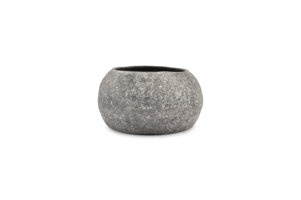 S&P - Sierschaal 26xH13,5cm antraciet Cave