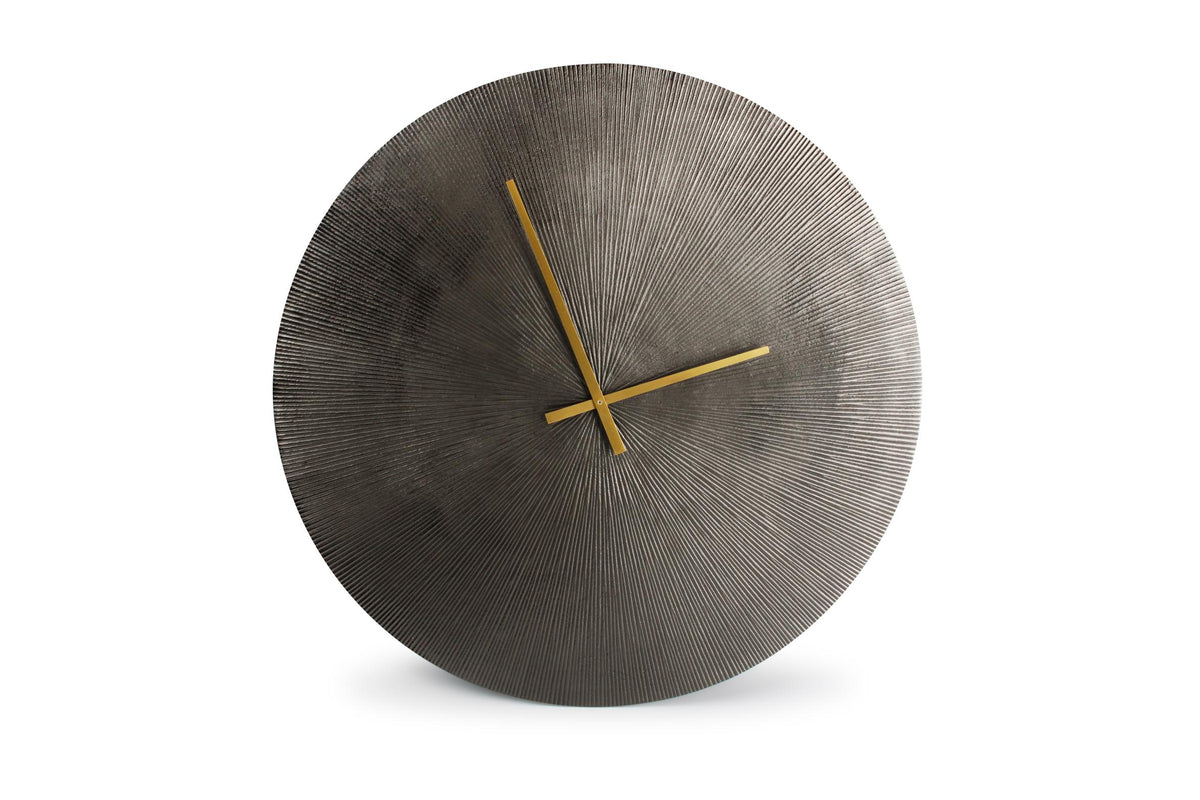 S&P - Wandklok 58cm zwart Zone