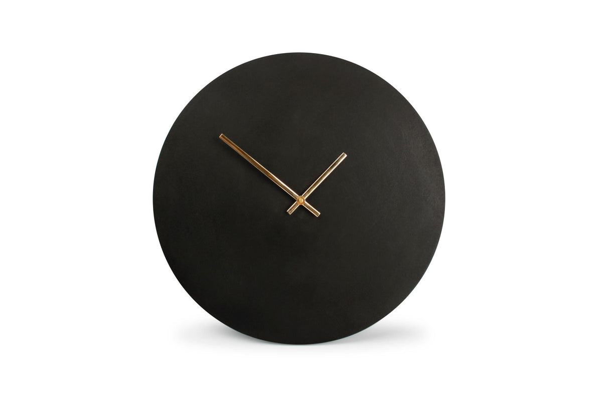 S&P - Wandklok 38cm zwart Zone