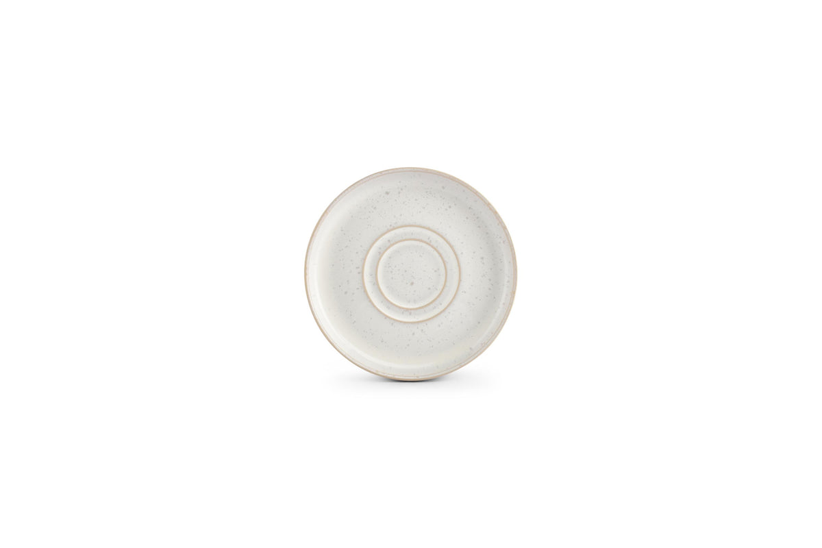 S&P - Saucer 14cm pearl Curvy - 1 SET - 4 stuks