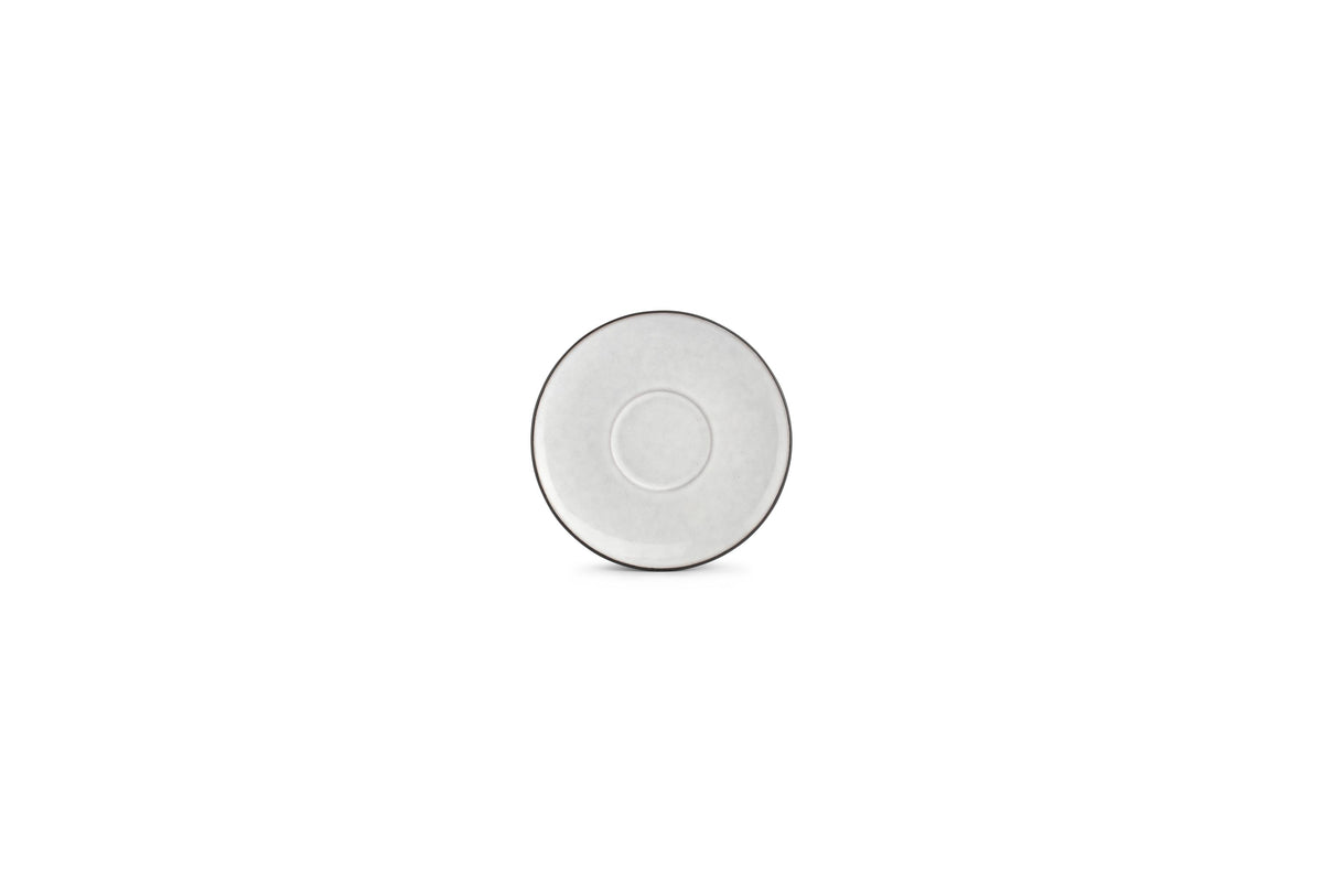 S&P - Fina Soucoupe à moka 12cm blanc Fina - 1 SET - 4 pièces