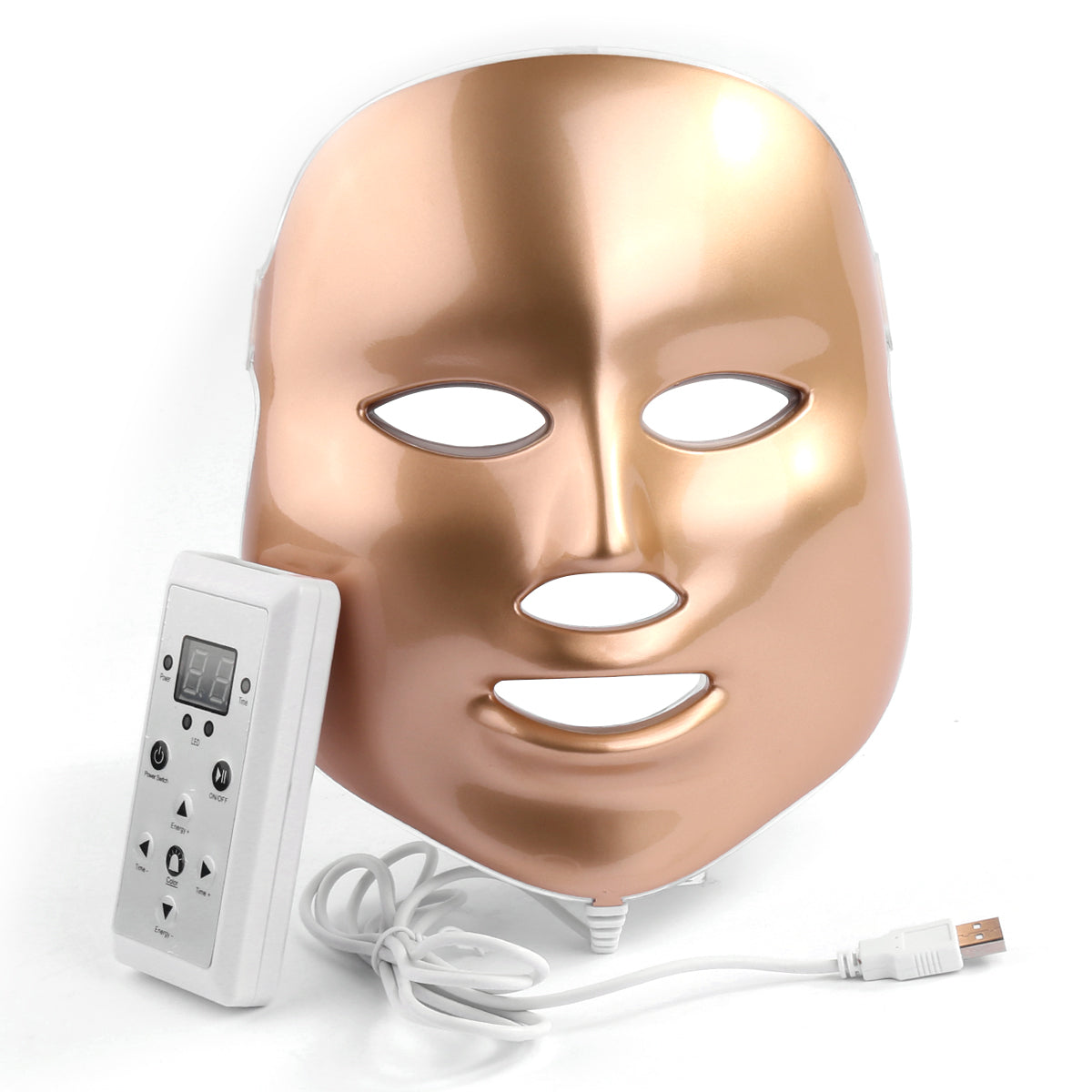 Led-Lichttherapiemasker Goud - Goud