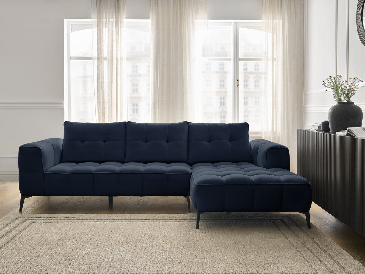 Vaste hoekbank ANIS met textuurstof