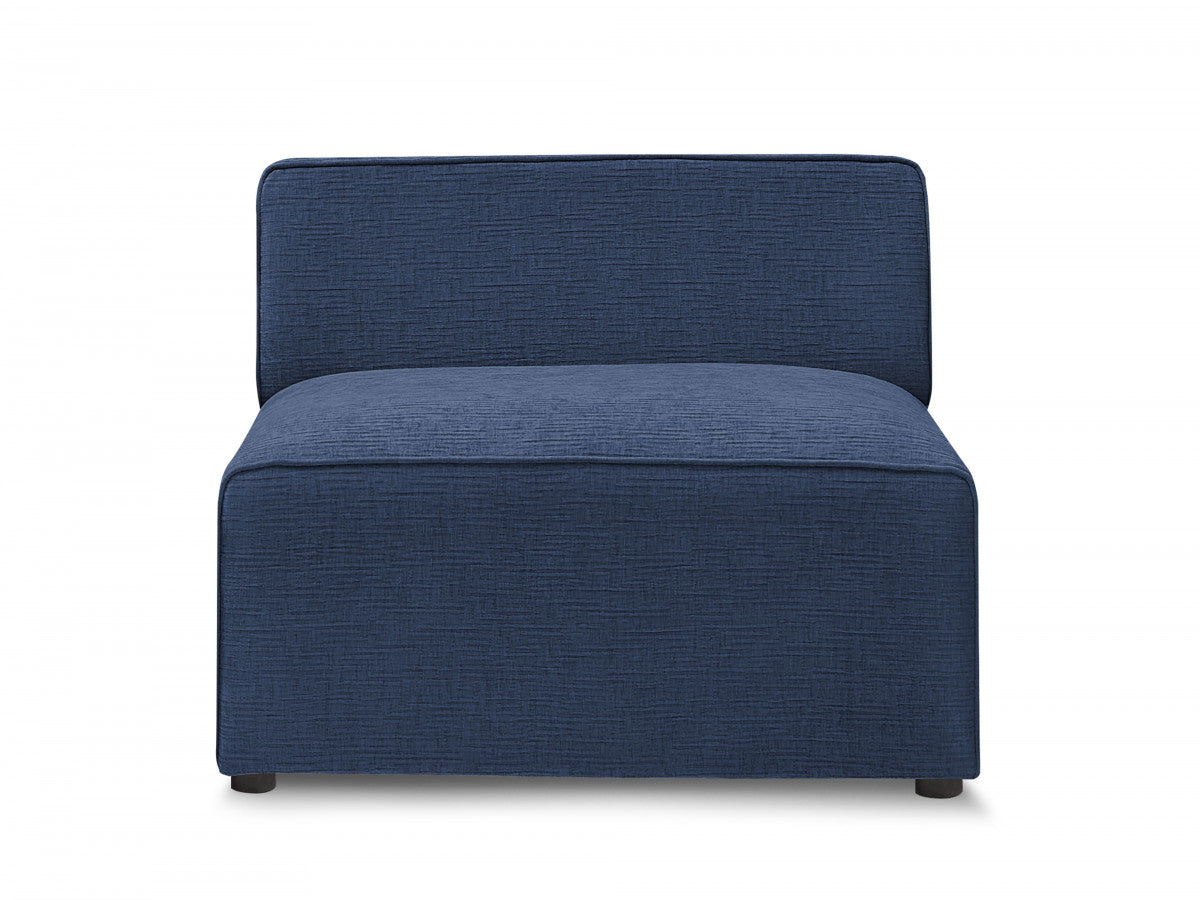 1-zits fauteuil voor modulaire bank ROUSSEAU met gestructureerde stof