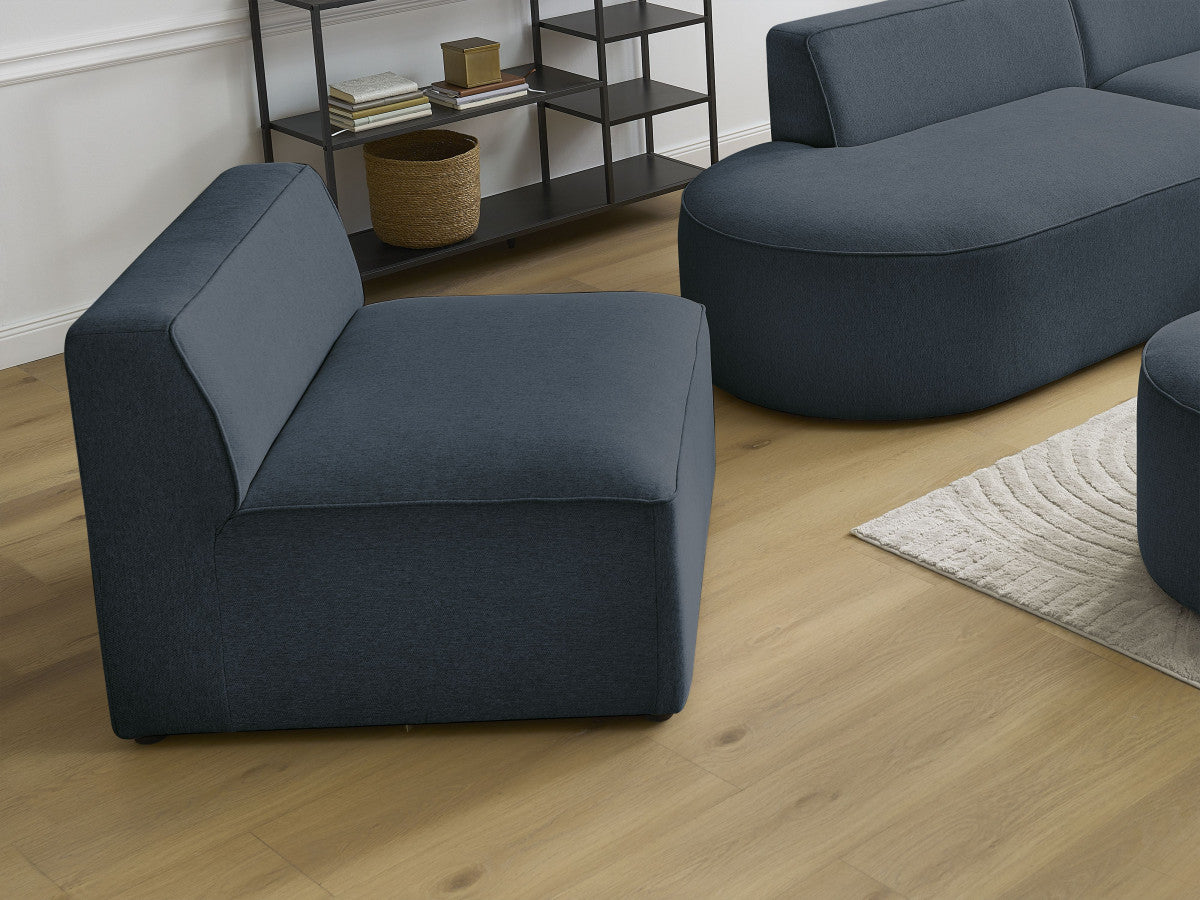 1-zits fauteuil voor modulaire bank ROUSSEAU gemêleerde stof
