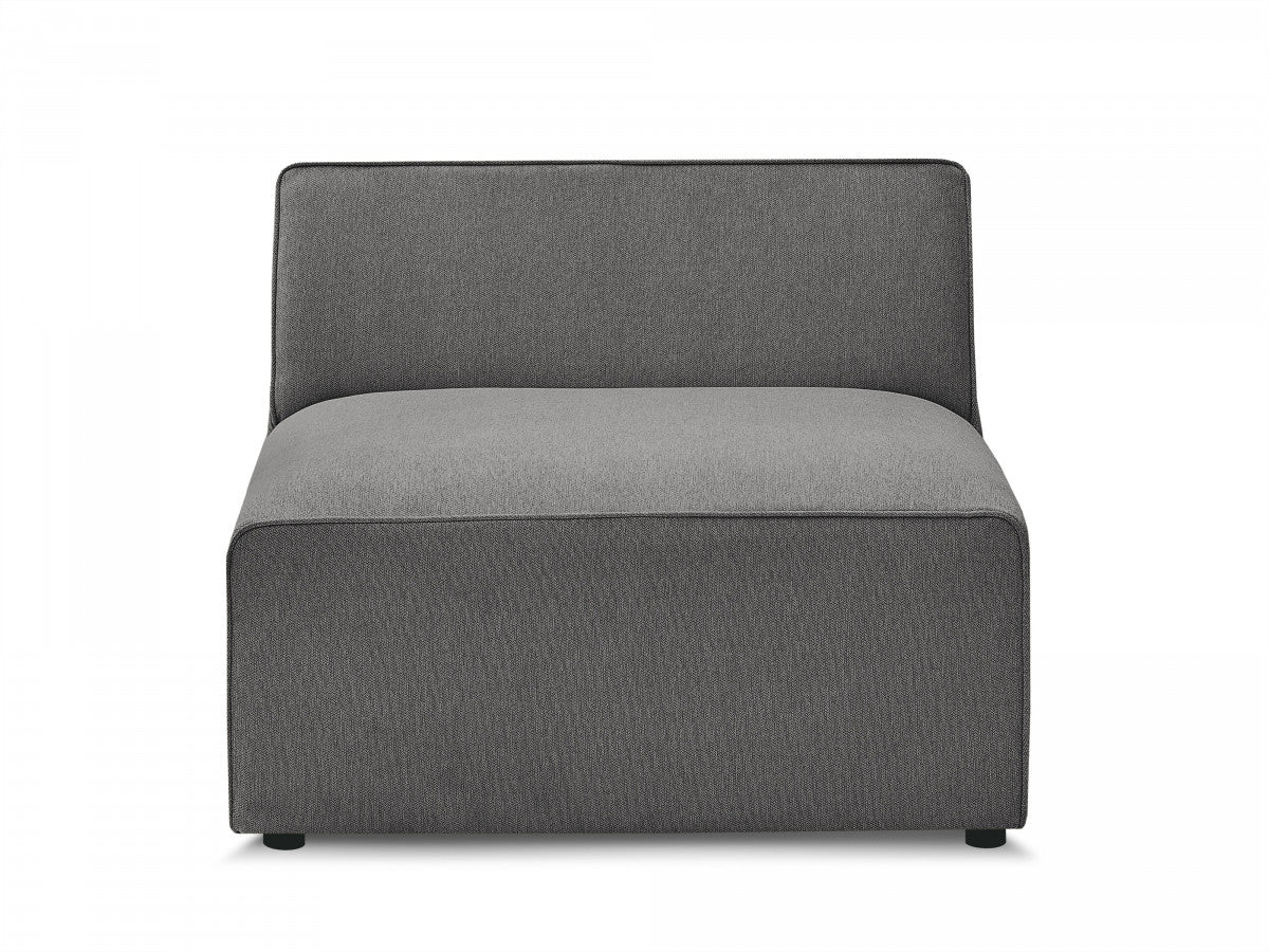 1-zits fauteuil voor modulaire bank ROUSSEAU gemêleerde stof